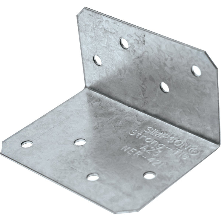 Simpson Strong-Tie 2 In. x 1-1/2 In. x 2-3/4 In. Galvanized Steel 18 ga Reinforcing Angle