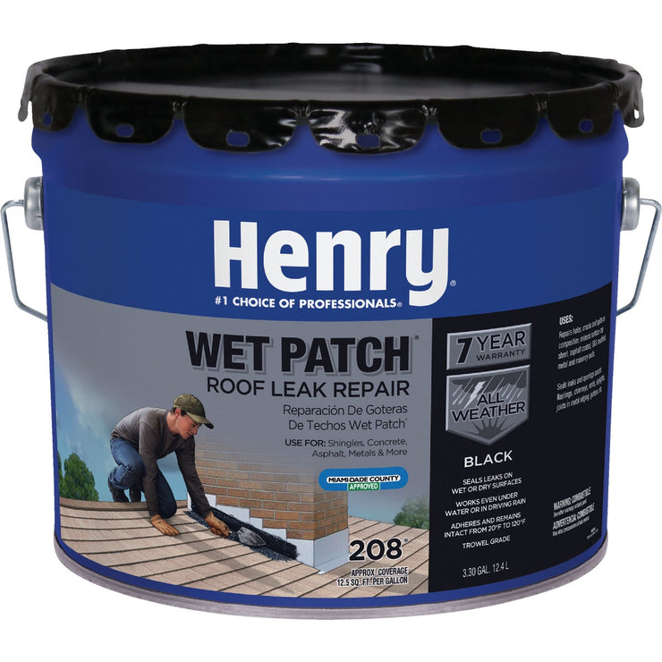 Henry Wet Patch 3.3 Gal. Roof Cement and Patching Sealant