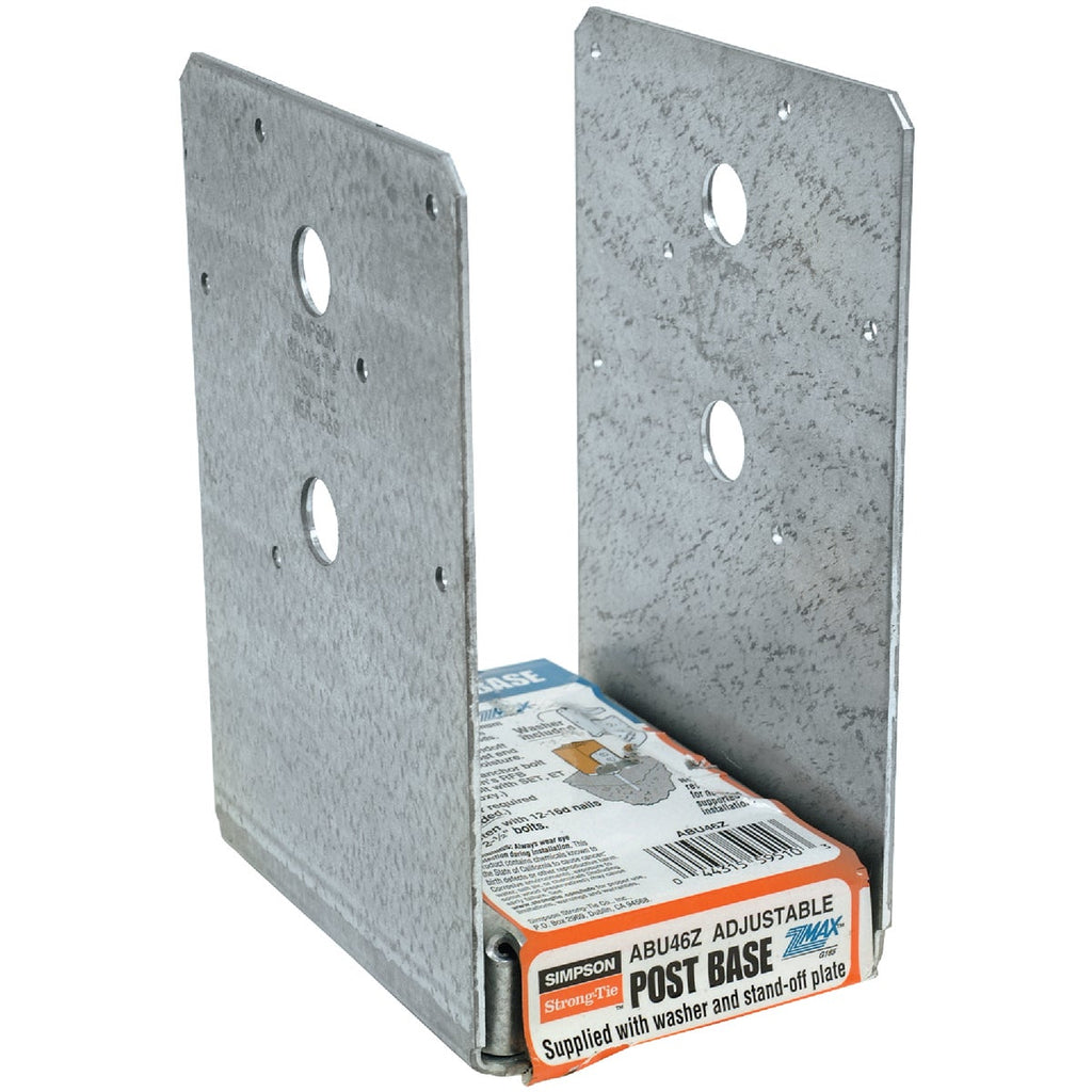 SAS White Cap | Simpson Strong-Tie 4 x 6 Adjustable Post Base Z-Max