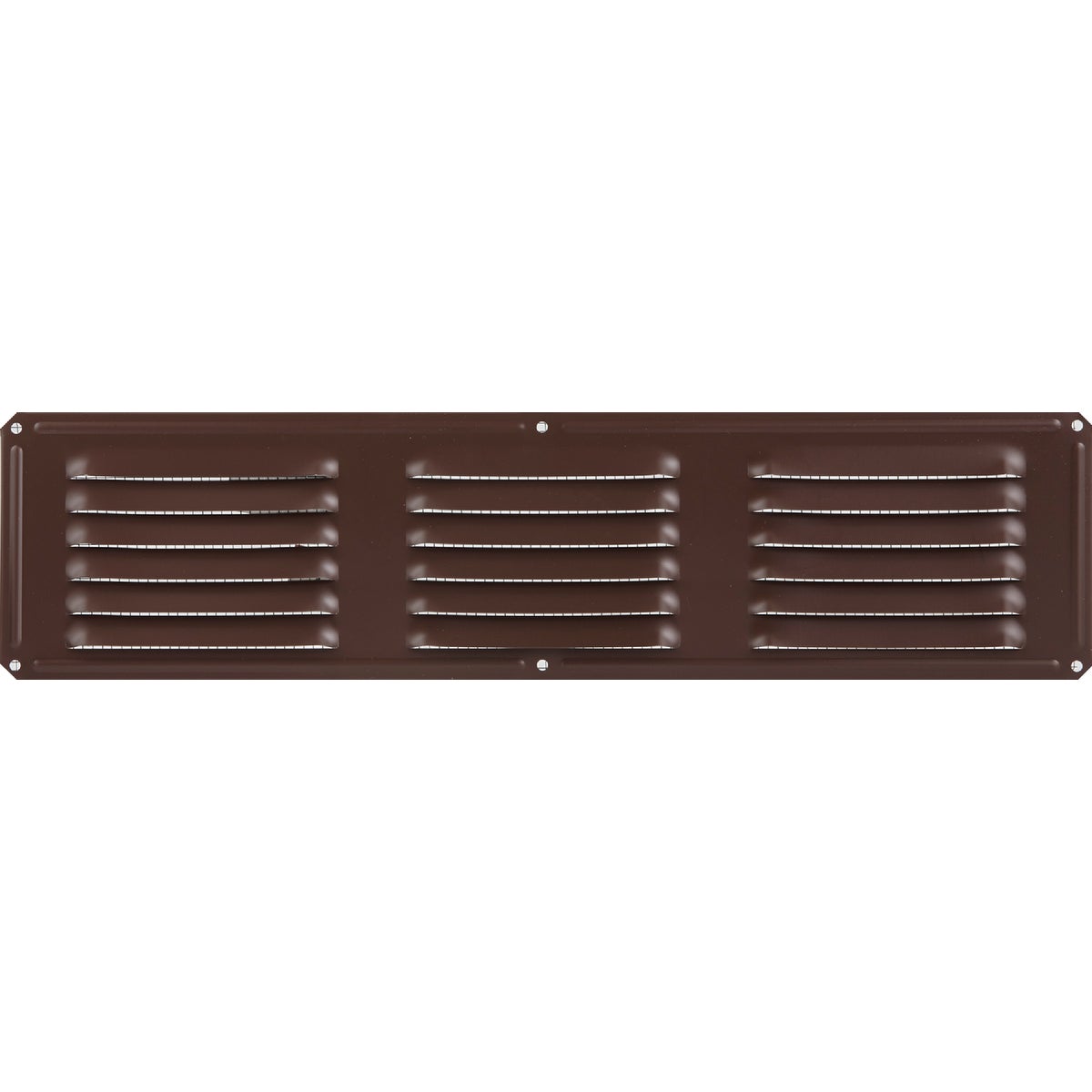 Air Vent 16 In. x 4 In. Brown Aluminum Under Eave Vent Hemlock Hardware