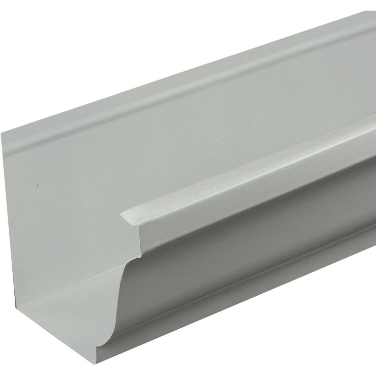 Spectra Metals 5 In. x 10 Ft. K-Style White Standard Aluminum Gutter