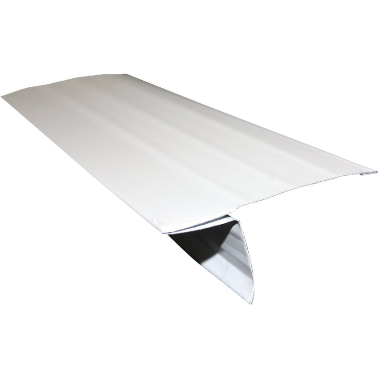 Klauer D5 Galvanized Steel Roof Edge Flashing, White