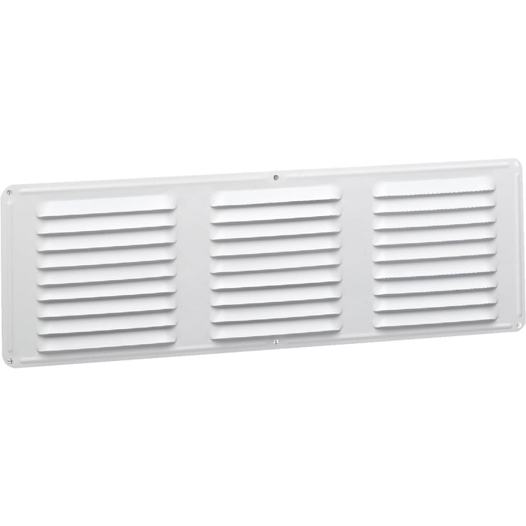 Air Vent 16 In. x 6 In. White Aluminum Under Eave Vent