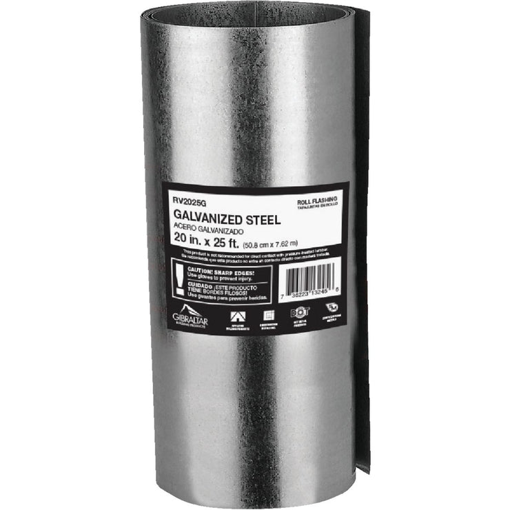 NorWesco 20 In. x 25 Ft. Mill Galvanized Roll Valley Flashing