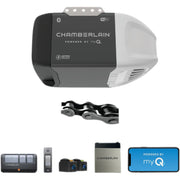 Chamberlain C2212T 1/2 HP Battery Backup Smart Chain Drive Garage Door Opener