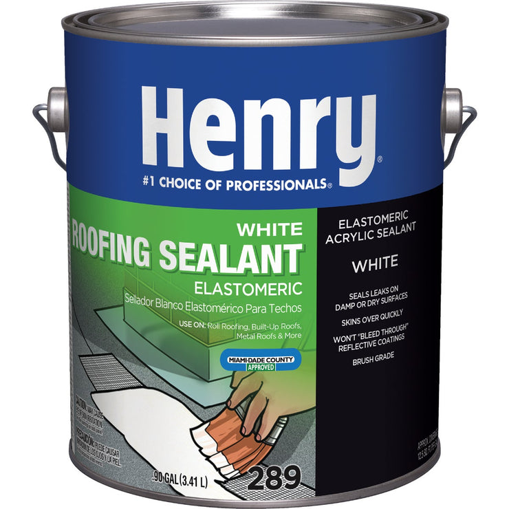 Henry 1 Gal. White Roof Cement and Patching Sealant