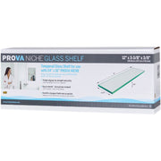 Prova Niche Glass Shower Shelf