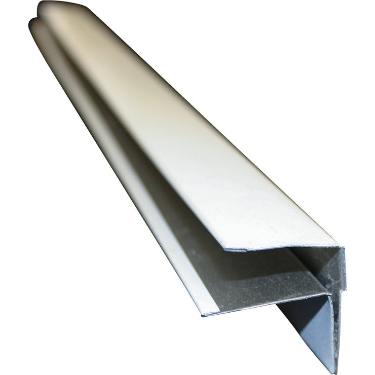Klauer White Aluminum F-Channel Soffit Starter Strip