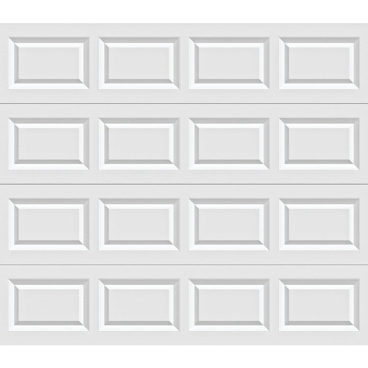 ☆GARAGE type38 Holmes Bronze Series 8 Ft. W x 7 Ft. H White Steel Garage