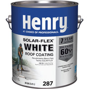 Henry Solar-Flex 1 Gal. White Acrylic Latex Elastomeric Roof Coating