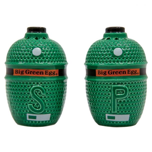 Big Green Egg EGG shaped Salt and Pepper Shakers