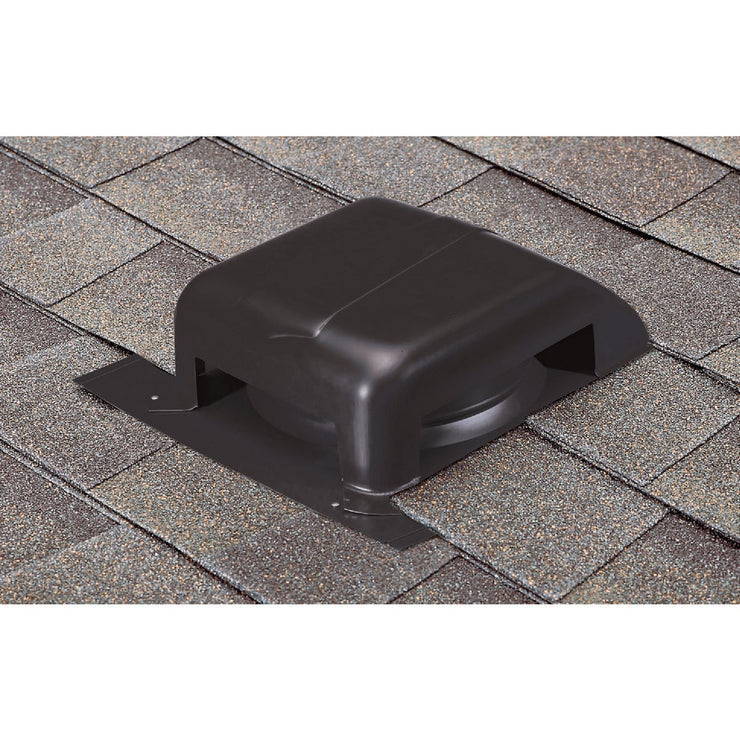 Airhawk 40 In. Black Galvanized Steel Slant Back Roof Vent