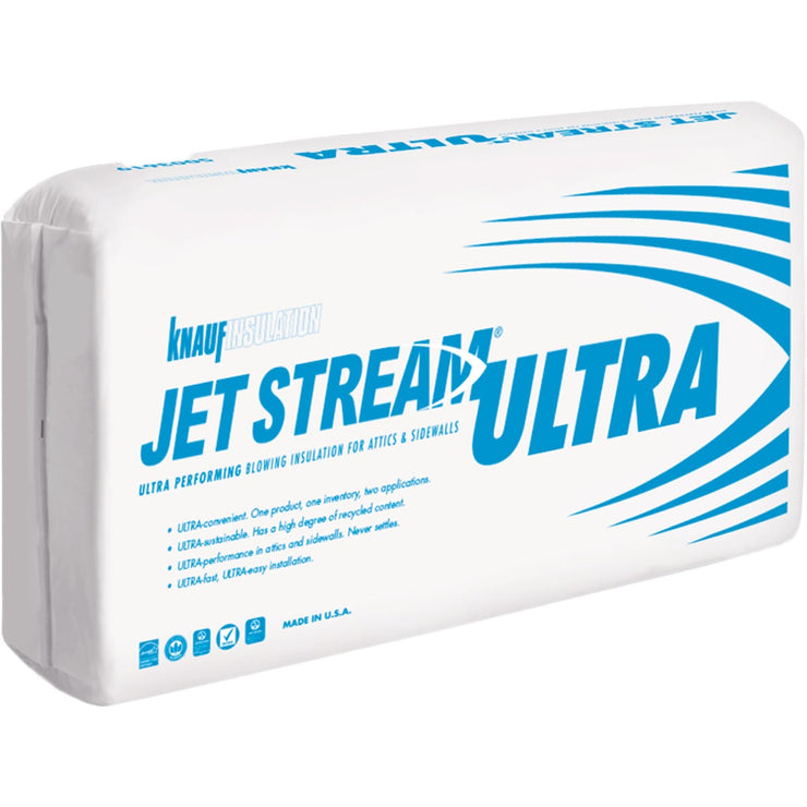 Knauf Jet Stream Ultra Blow-In Fiberglass Insulation