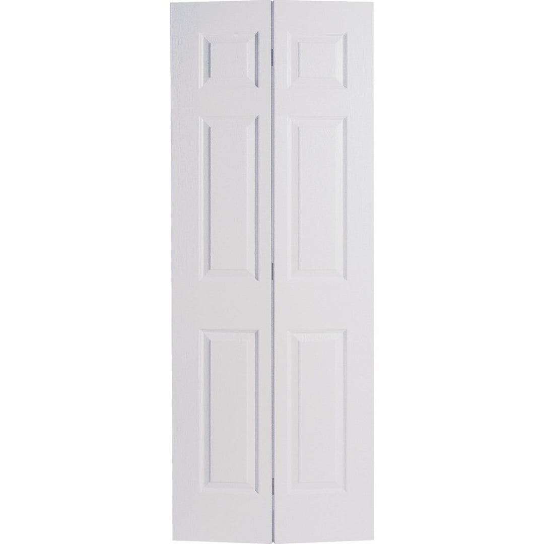 Masonite 24 In. W x 79 In. H Textured Hardboard Primed White 6