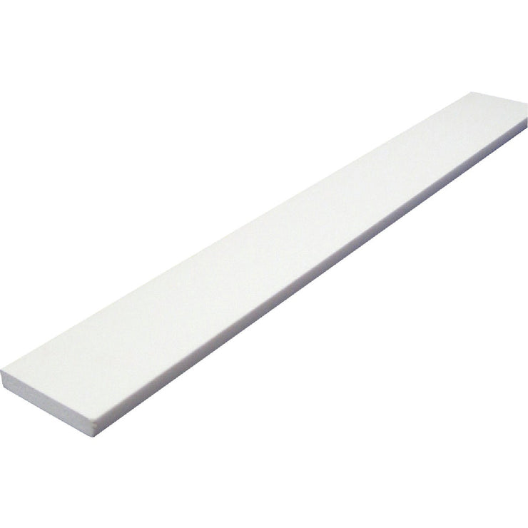 Royal 1-35/64 In. x 12 Ft. White Vinyl Lattice Molding