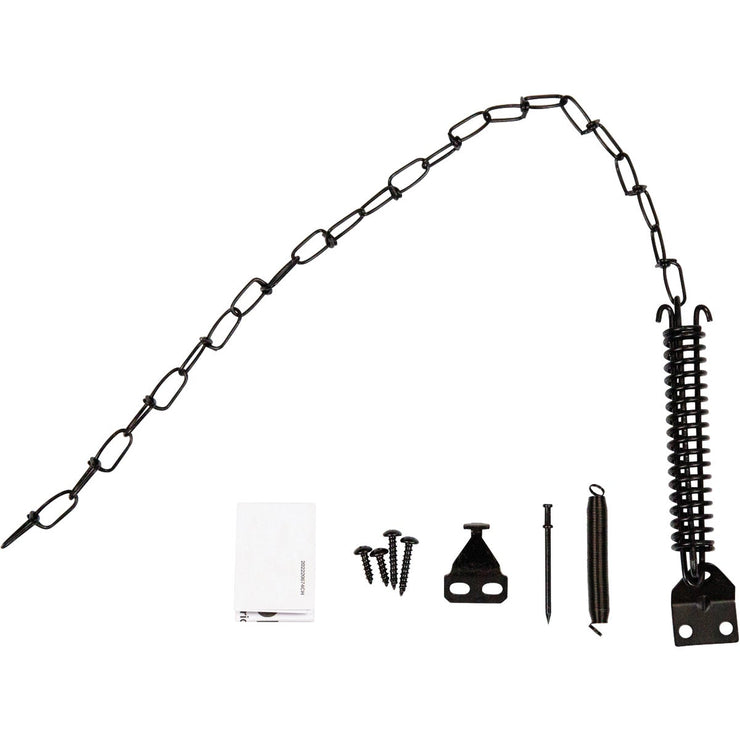 Larson Storm Door Wind Chain, Black