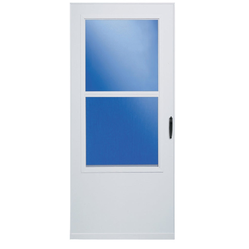 Larson 36 In. W x 80 In. H x 1 In. Thick White Self-Storing Vinyl