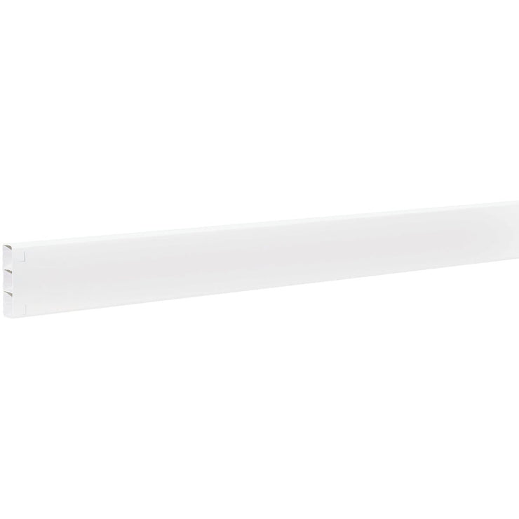 Outdoor Essentials 2 In. x 6 In. x 96 In. White Vinyl Fence Rail