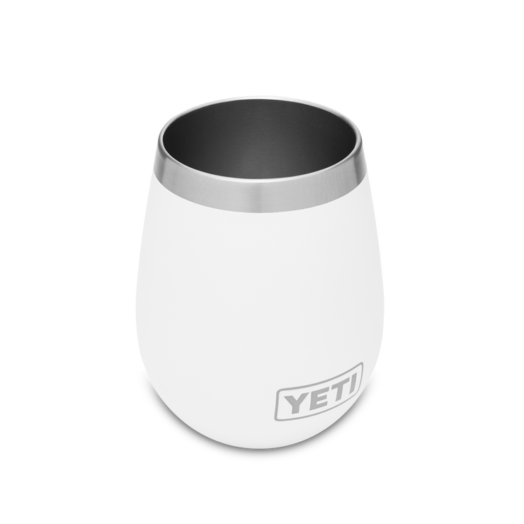 Yeti Rambler 10oz Wine Tumbler White