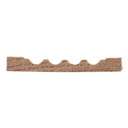 House of Fara 7/16 In. W. x 3 In. H. x 7 Ft. L. Natural Solid Oak Fluted Wood Casing