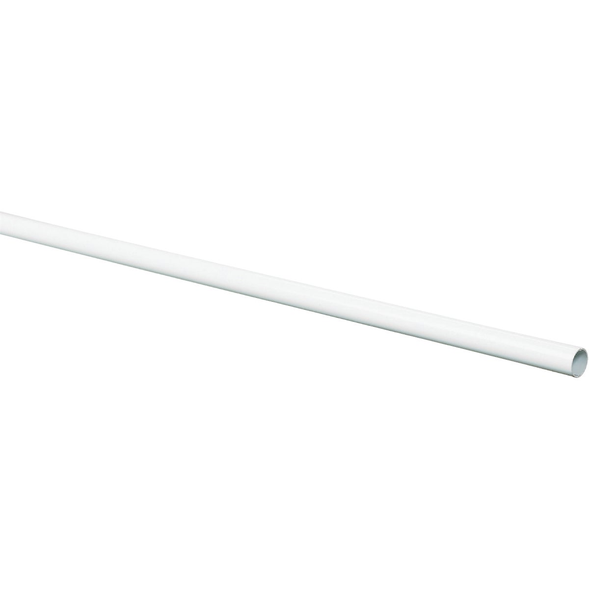 ClosetMaid SuperSlide 3 Ft. x 3/4 In. Closet Rod, White Hemlock Hardware