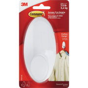 3M Command White Adhesive Hanger Wardrobe Hook