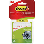 3M Command Assorted Poster Hanging Strips Value Pack