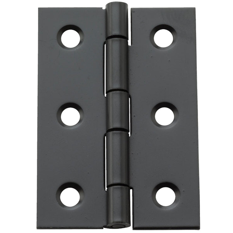 National 2 In. X 1-3/8 In. Oil Rubbed Bronze Broad Hinge (2-Pack)