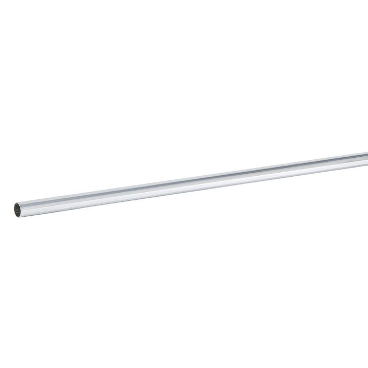 Organized Living FreedomRail 6 Ft. x 1 In. Closet Rod, Chrome