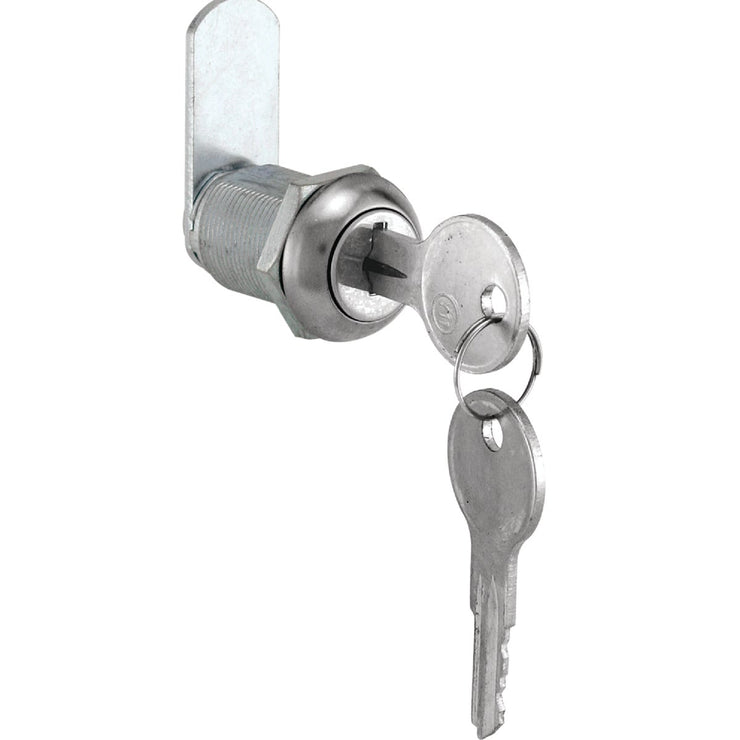 Defender Security 3/4" Stainless Steel Drawer & Cabinet Lock - Keyed Alike