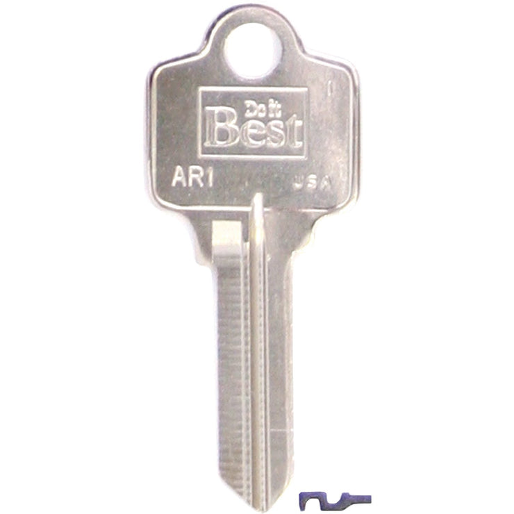 Do it Best ARROW Nickel Plated House Key, AR1- (10-Pack)