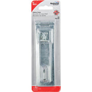 National 6 In. Zinc Non-Swivel Safety Hasp