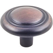 KasaWare 1-1/4 In. Dia. Brushed Oil Rubbed Bronze Cabinet Knob (4-Pack)