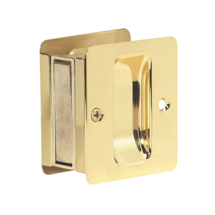 Schlage Passage Polished Brass Pocket Door Pull