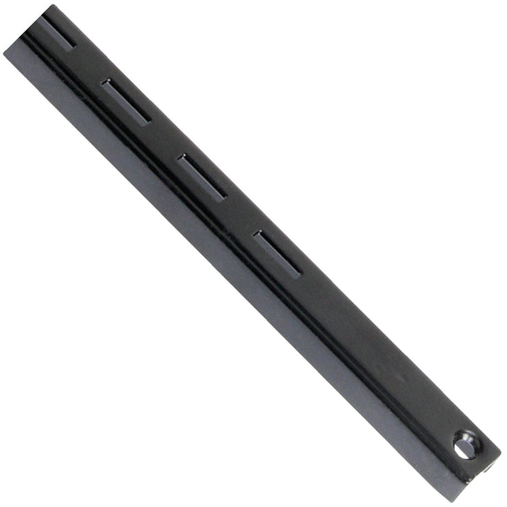 Knape & Vogt 80 Series 24 In. Black Steel Adjustable Shelf Standard