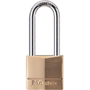 Master Lock 1-9/16 In. W. Solid Brass Keyed Different Padlock