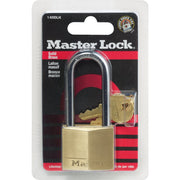 Master Lock 1-9/16 In. W. Solid Brass Keyed Different Padlock