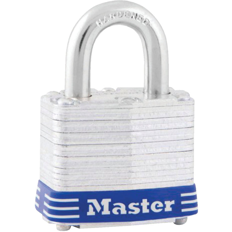 Master Lock 1-9/16 In. Wide 4-Pin Tumbler Keyed Different Padlock