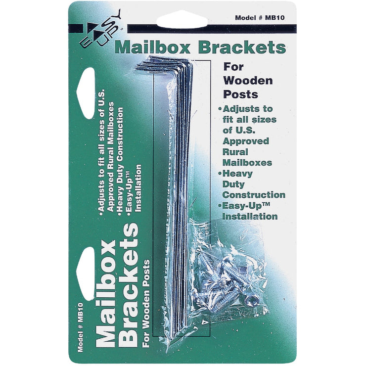 Gibraltar Adjustable Metal Mailbox Bracket (4-Piece)