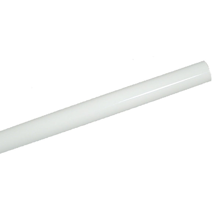 John Sterling Closet-Pro 8 Ft. x 1-1/4 In. Extra Heavy-Duty Cut-to-Length Closet Rod, White