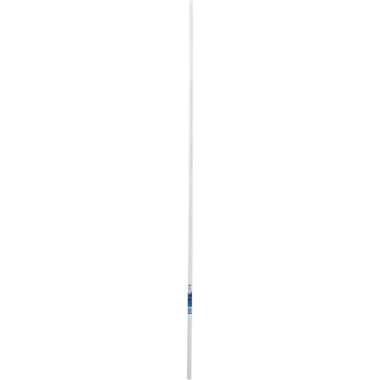 John Sterling Closet-Pro 8 Ft. x 1-1/4 In. Extra Heavy-Duty Cut-to-Length Closet Rod, White