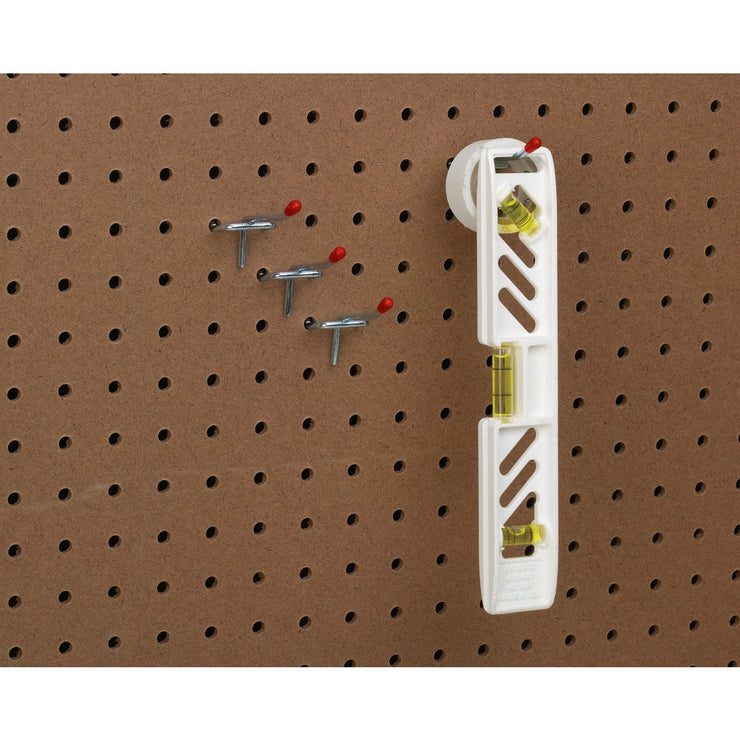 2 In. Light Duty Safety Tip Straight Pegboard Hook (4-Count)