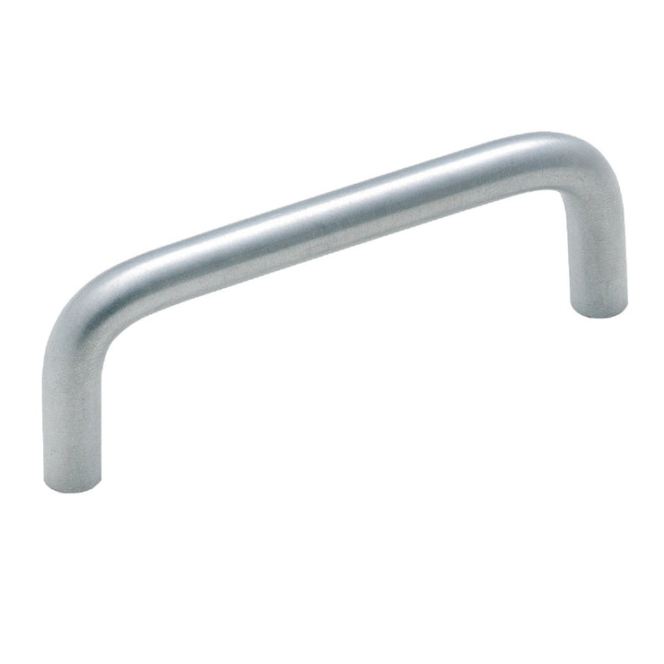 Amerock Brushed Chrome 3-1/4 In. Brass Wire Cabinet Pull