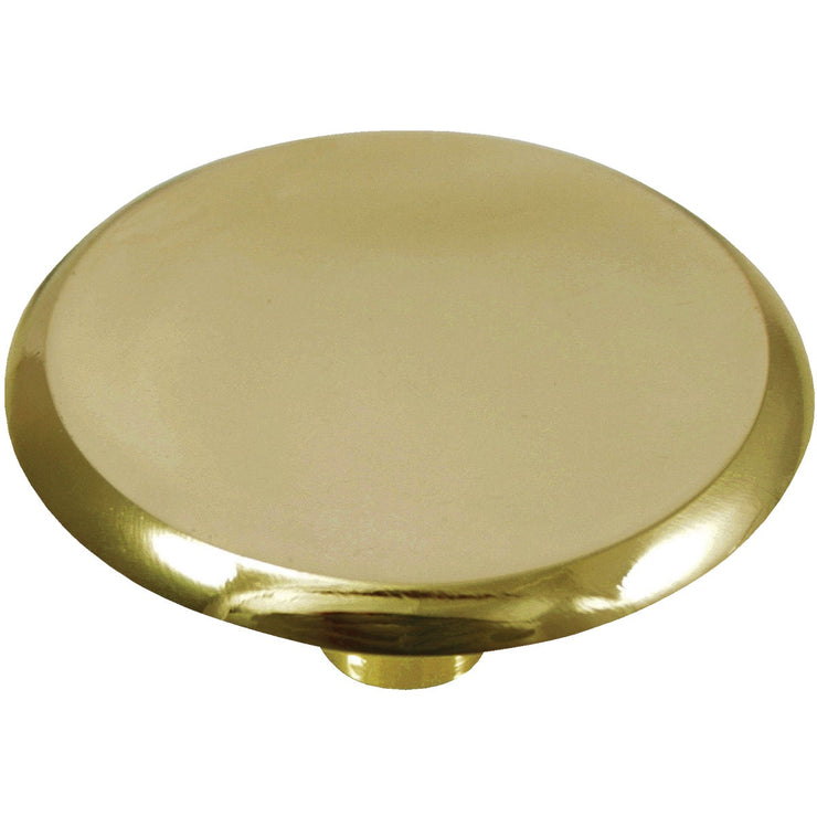 Laurey Modern Standards 1-1/2 In. Dia. Polished Brass Concave Cabinet Knob