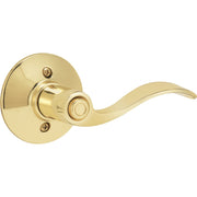 Schlage Bright Brass Accent Privacy Door Lever