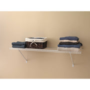 ClosetMaid SuperSlide 6 Ft. W. x 12 In. D. Ventilated Closet Shelf, White
