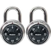 Master Lock 1-7/8 In. Stainless Steel Steel Combination Padlock