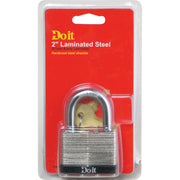 Do it Laminated Steel 2" Laminated Pin Tumbler Padlock