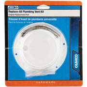 Camco 1 In. to 2-3/8 In. Replace-All Plumbing RV Vent Cap Kit