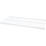 Organized Living FreedomRail 3 Ft. W. x 12 in. D Profile Ventilated Closet Shelf, White